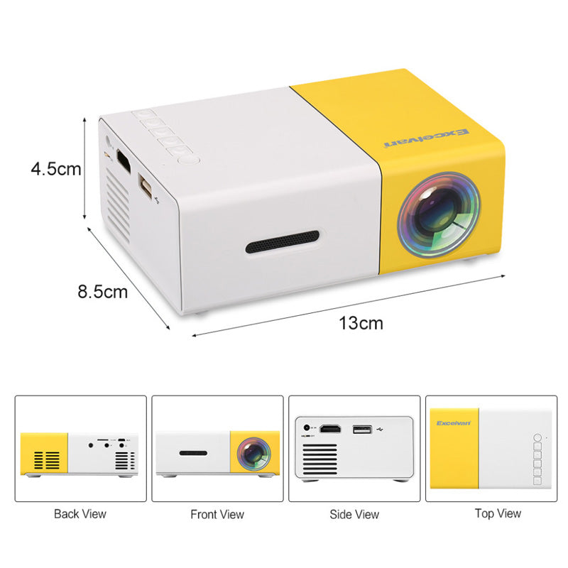 Mini LCD LED Projector