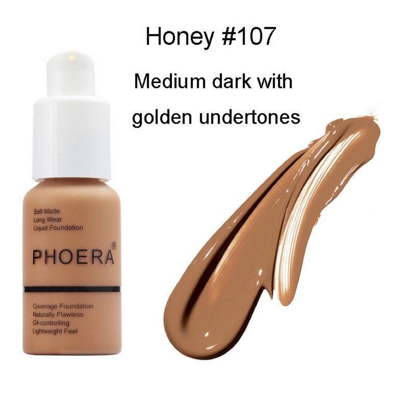 VANITY PLEX-PHOERA Soft Matte Full Coverage Liquid Foundation-PHOERA Soft Matte Full Coverage Liquid Foundation