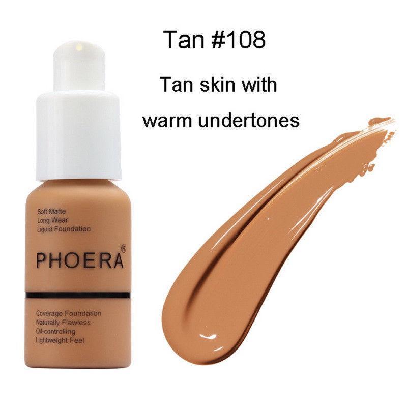 VANITY PLEX-PHOERA Soft Matte Full Coverage Liquid Foundation-PHOERA Soft Matte Full Coverage Liquid Foundation
