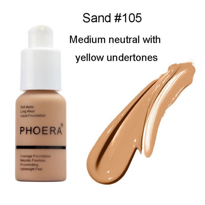VANITY PLEX-PHOERA Soft Matte Full Coverage Liquid Foundation-PHOERA Soft Matte Full Coverage Liquid Foundation