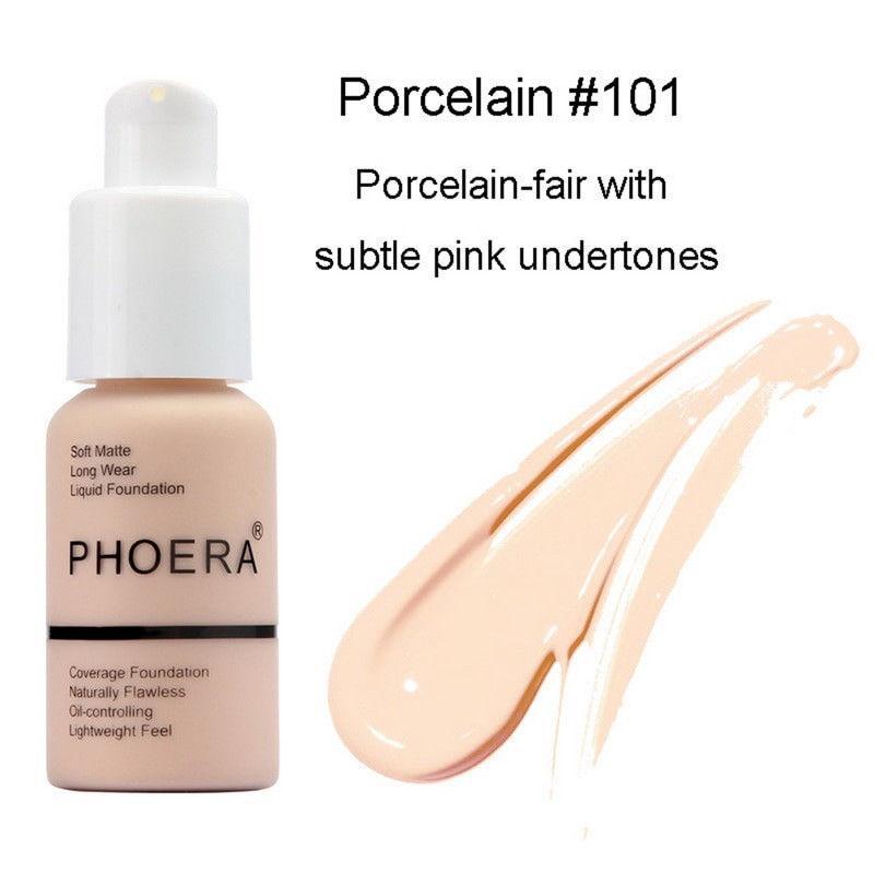 VANITY PLEX-PHOERA Soft Matte Full Coverage Liquid Foundation-PHOERA Soft Matte Full Coverage Liquid Foundation