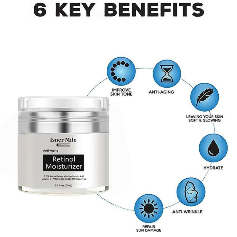 itsgenie.com-PURE RETINOL VITAMIN A 2.5% Anti Aging Wrinkle Acne Face Facial Serum / Cream-PURE RETINOL VITAMIN A 2.5% Anti Aging Wrinkle Acne Face Facial Serum / Cream
