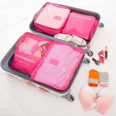 Travel Packing Organizer Set - 6pcs Bag & Backpack SmartGear Factory